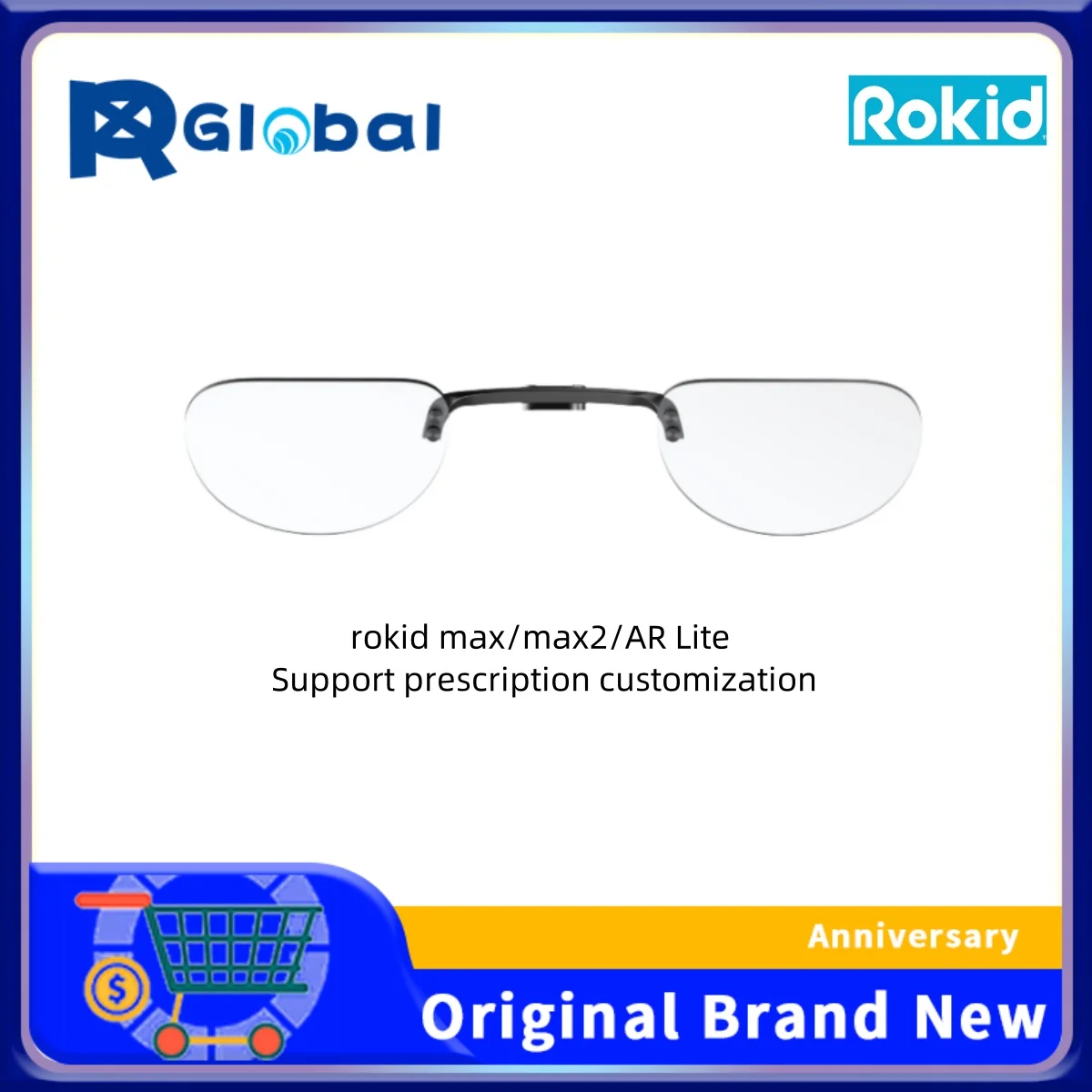 Rokid AR Lite /Max/Max2 Official Prescription Lens Customization