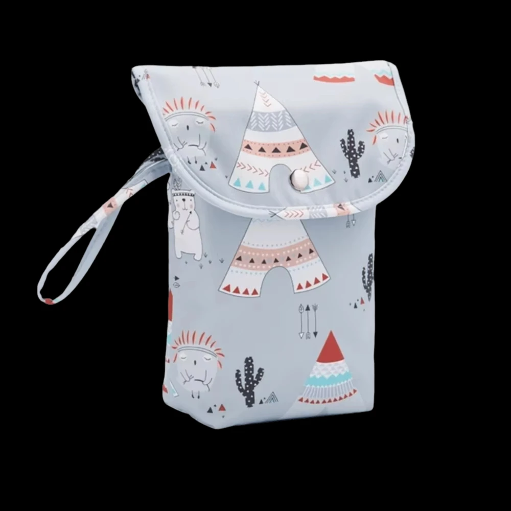 

Многоразовая сумка для детских подгузников с мультяшным рисунком, большая вместительная сумка для мамы из ткани Оксфорд, водонепроницаемая сумка для хранения подгузников, сумка для новорожденных