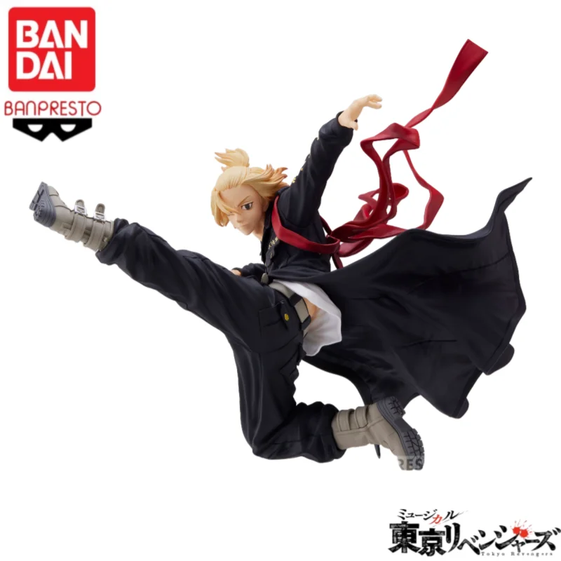 

In Stock Bandai Original Tokyo Revengers Tokyo Revengers Anime Characters Model Toys Statue Garage Collectible Ornaments