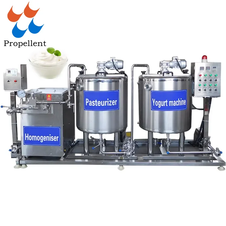 Industrial Small Scale Greek UHT Milk Pasteurization Yogurt Cheese Making Production Line Dairy Processing Machines