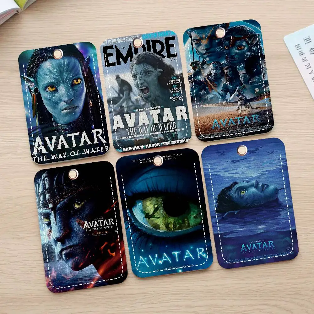 

Кожаный чехол для ID-карт A-Avatar 2 The W-Way Of W-Water, прямоугольный, с брелоком, держателем для карт и кольцом для ключей