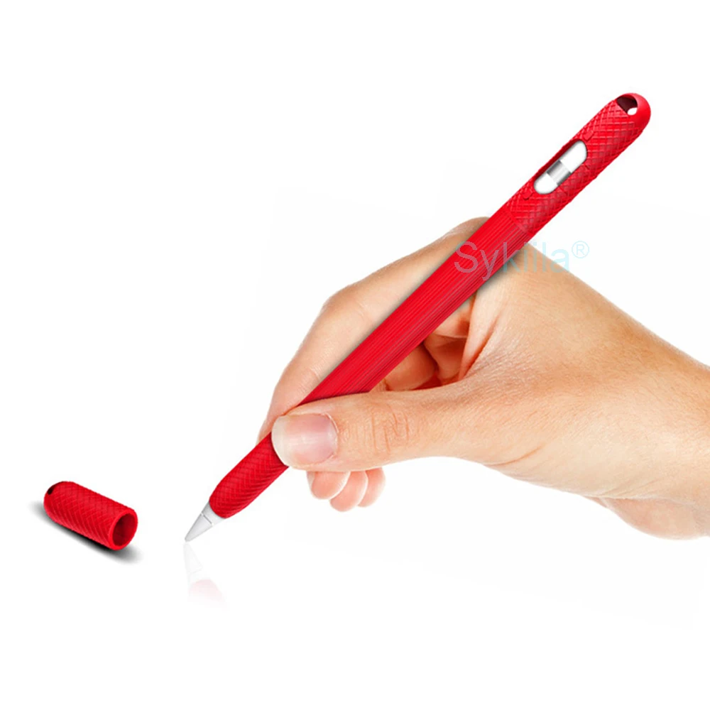 สําหรับ Apple ดินสอ 2 ฝาครอบ 1st 2nd Gen นุ่มสําหรับ iPad Pro Air กระเป๋าผู้ถือหมวกปากกา Stylus ซิลิโคนน่ารัก Nib อุปกรณ์เสริม