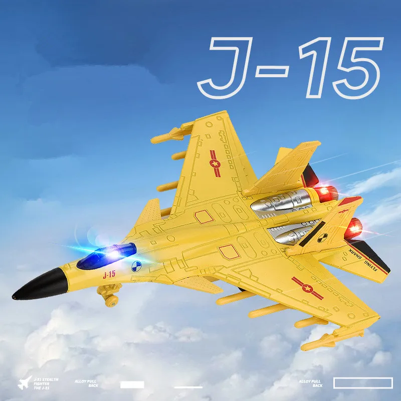 

New 1:72 alloy pull back J15 fighter aircraft model,classic collection ornaments,children's aircraft toys,wholesale