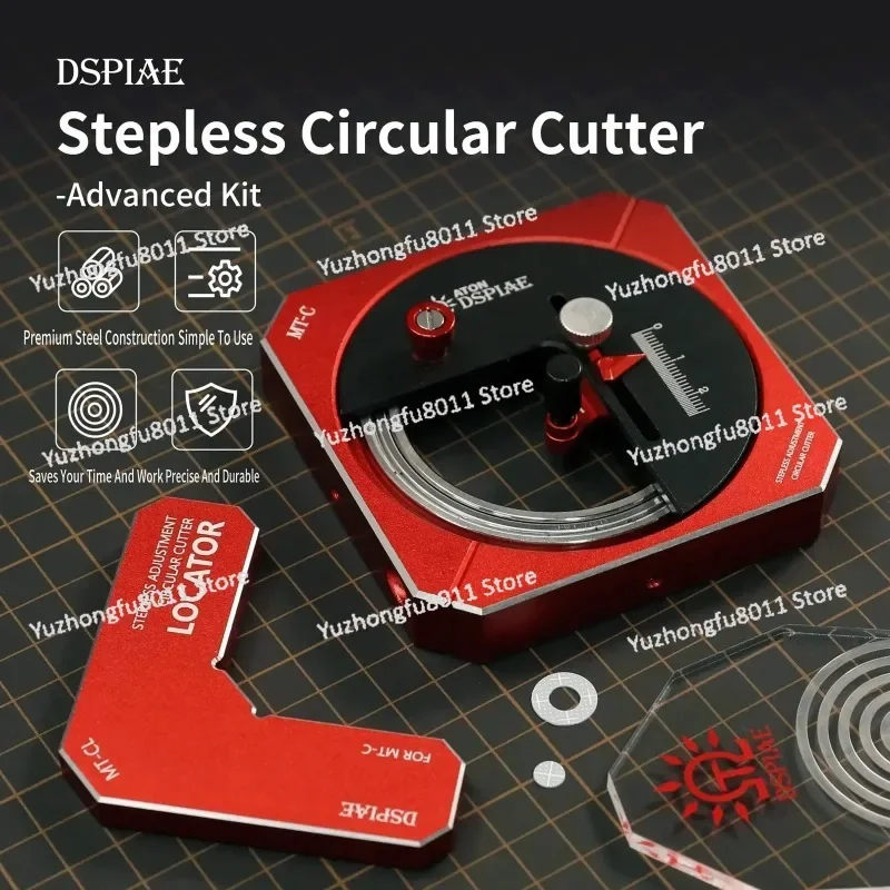 DSPIAE MT-C MT-CL Stepless Adjustment Circular Cutter Model Assembly Tool Cutting Dedicated Craft Tools Hobby Accessory