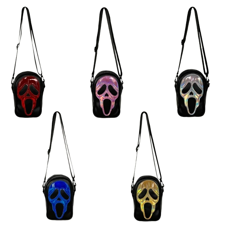 

Halloween Shoulder Bags and Cool Skull Crossbody Bag for Edgy Lovers