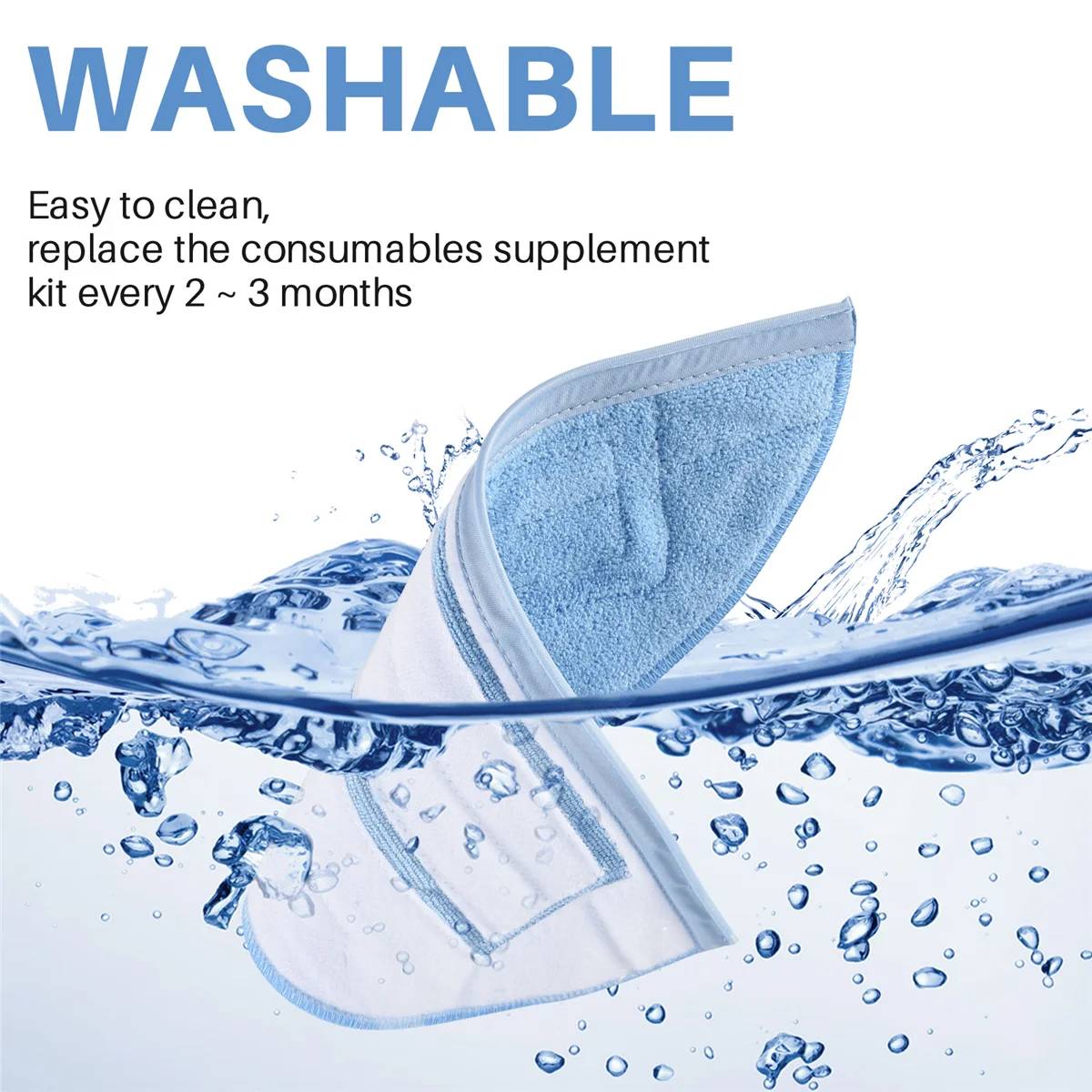 Сменные тряпки для швабр, подушечки для швабры для пылесоса Roborock S7, аксессуары для подметальных машин