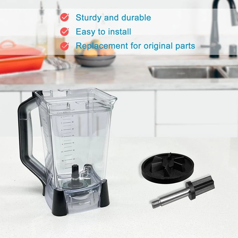 Blender peças de reposição para Ninja BL610 e BL710 série, lançador, embreagem motorista e unidade Pin Stud Kit Set, 72 Oz, 9 copos