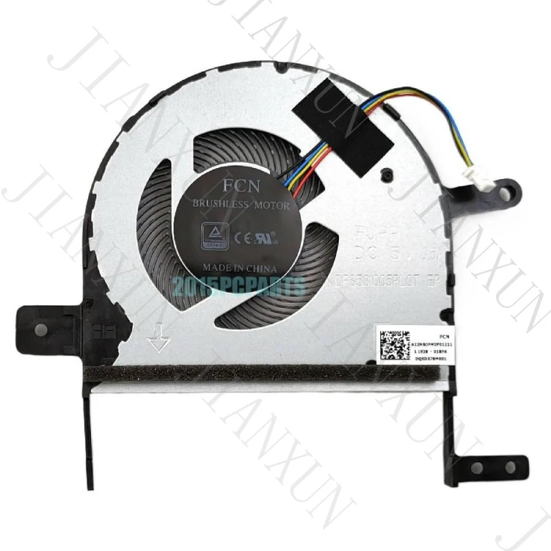 A+CPU Cooling Fan DFS531005PL0T For Asus VivoBook X510UA X510UF X510UN X510UR X510UQ DC5V 0.5A 4Pin Laptop Cooler