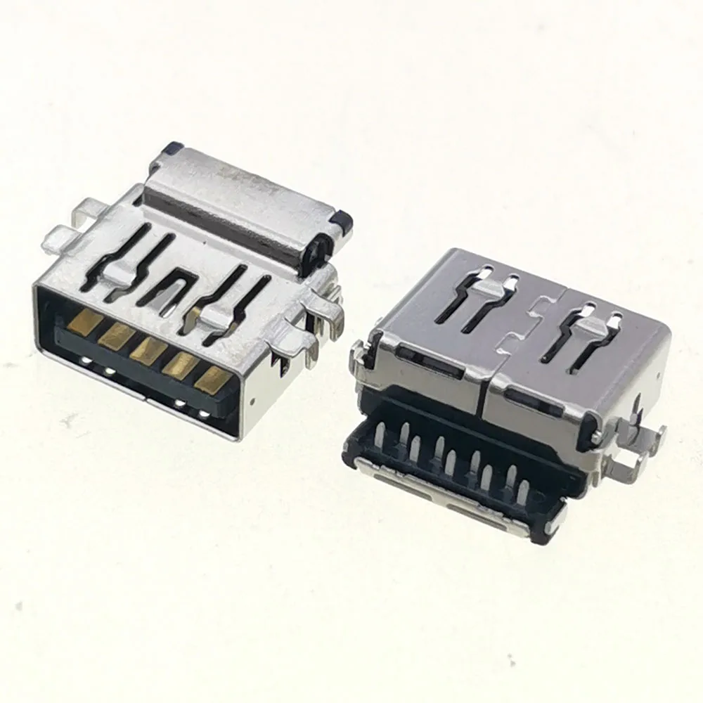 1PC USB3.0 9 Pin Type A Standard Port Female A-type 3.0USB Connector For Lenovo ThinkBook 16 G6 IRL Motherboard USB Socket Jack