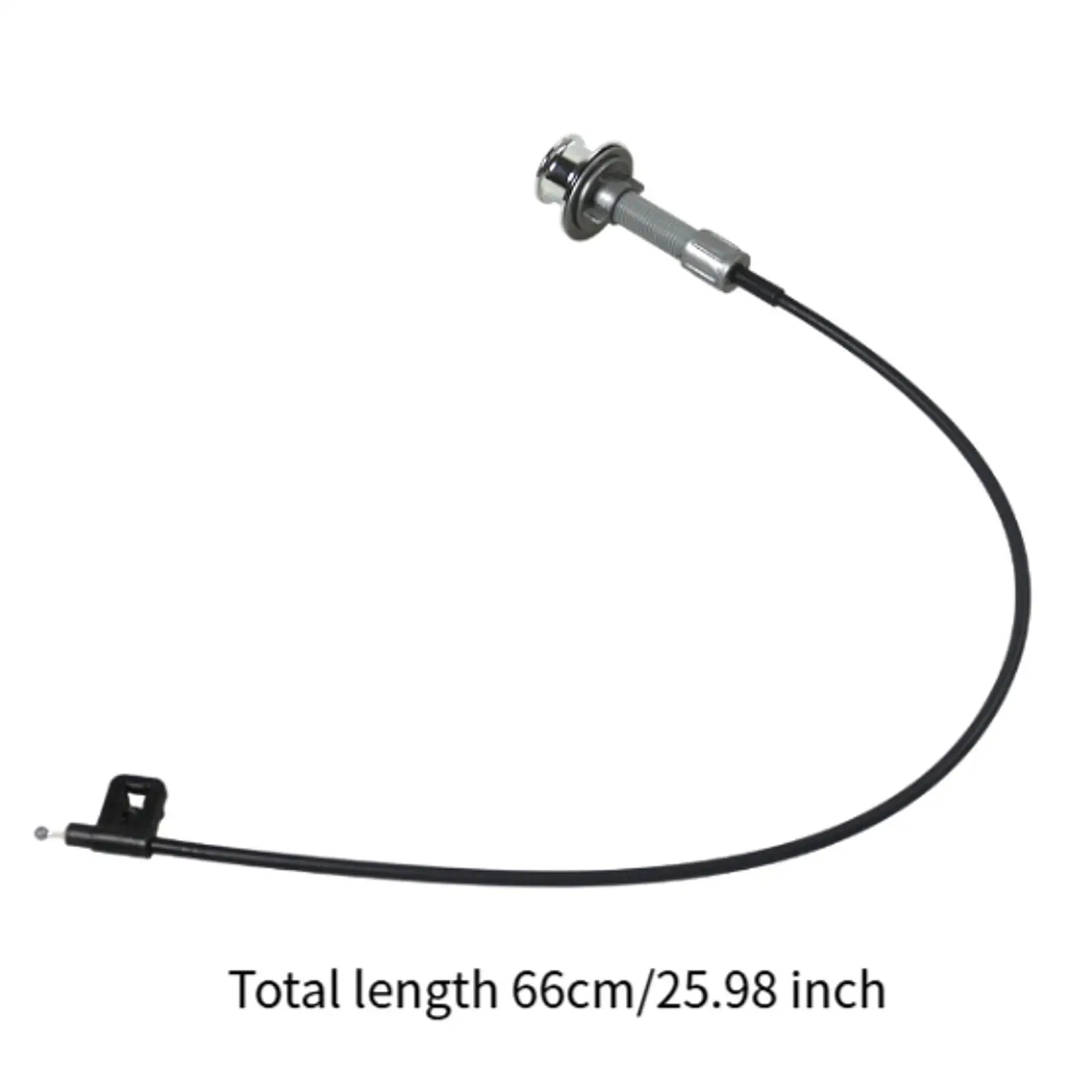 Kitchen Sink Drain Controller Garbage Disposal Air Switch Stainless Steel with Control Cable for Remote Waste Plug System