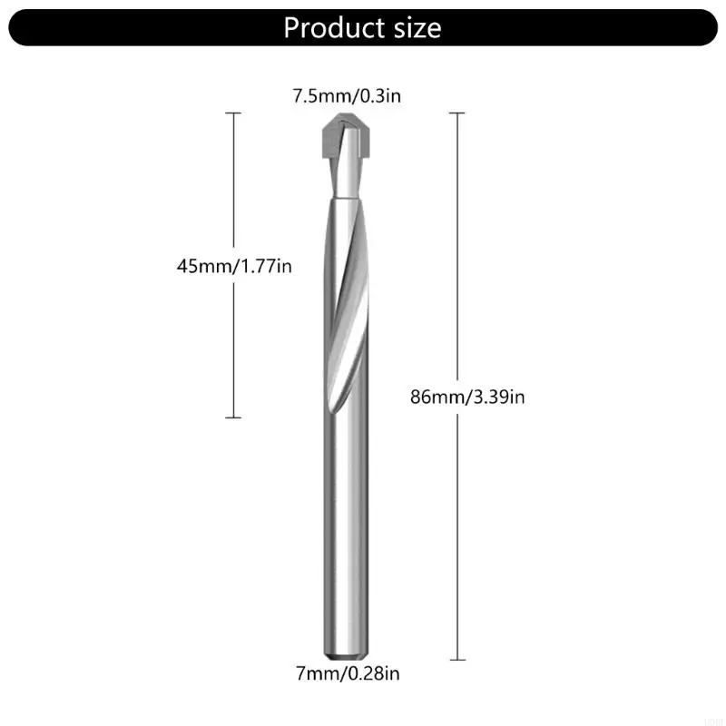 Mũi khoan chuôi tròn Mũi xoắn Jobber Chiều dài mũi khoan chuôi tròn cho kim loại cứng Sắt nhựa và kim loại gỗ