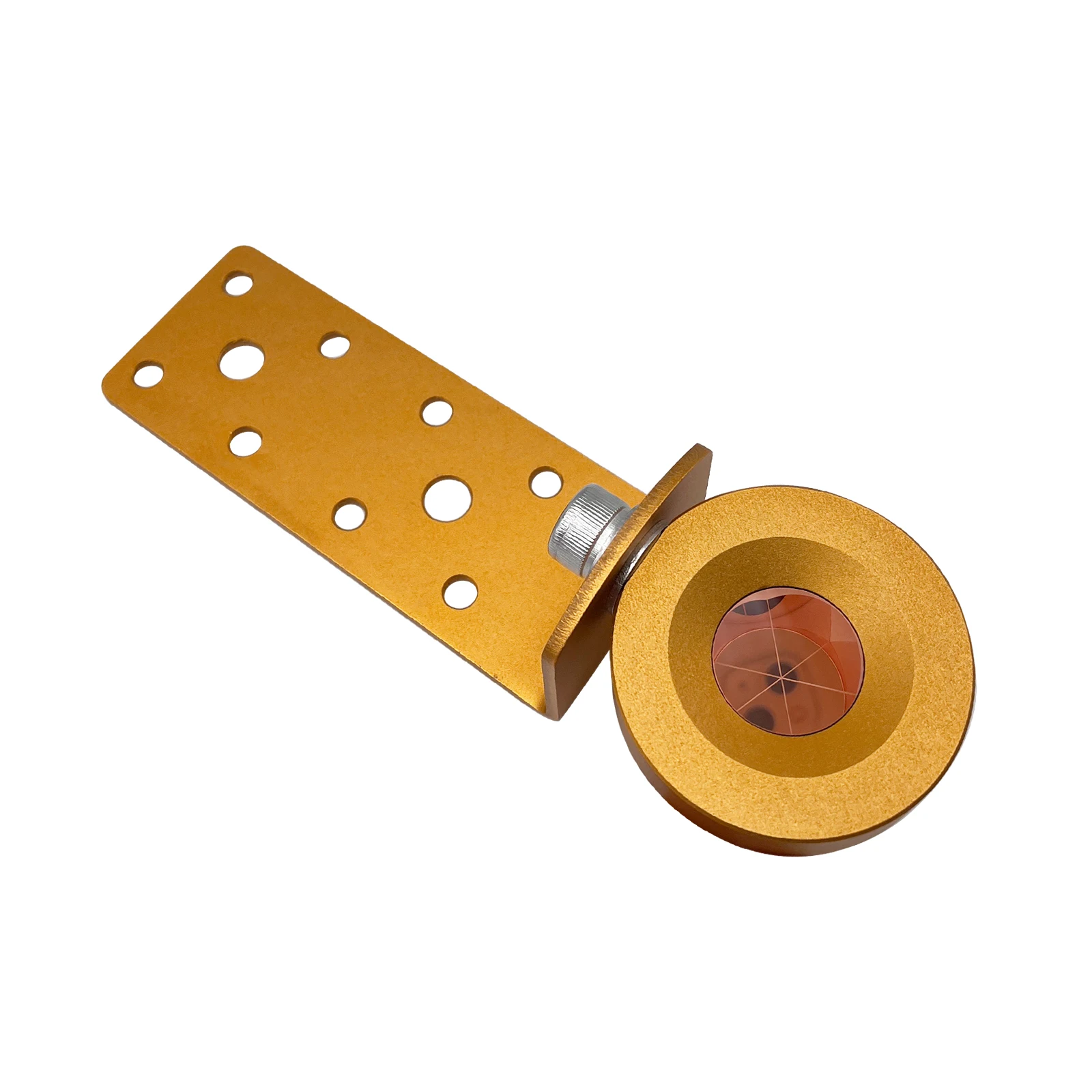 Yellow Mini Prism copper Plated ADS115-2, Surveying Prism For Leica Total Station