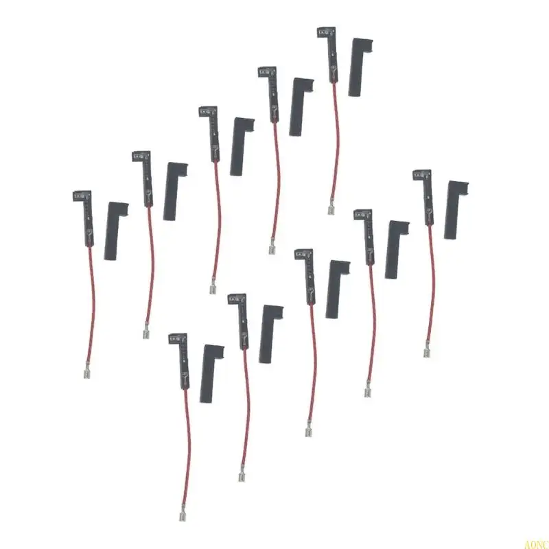 A0NC Pack из 10 микроволновых печи предохранители Микроволновая печь Страхование микроволновой печи аксессуаров пластиковая в
