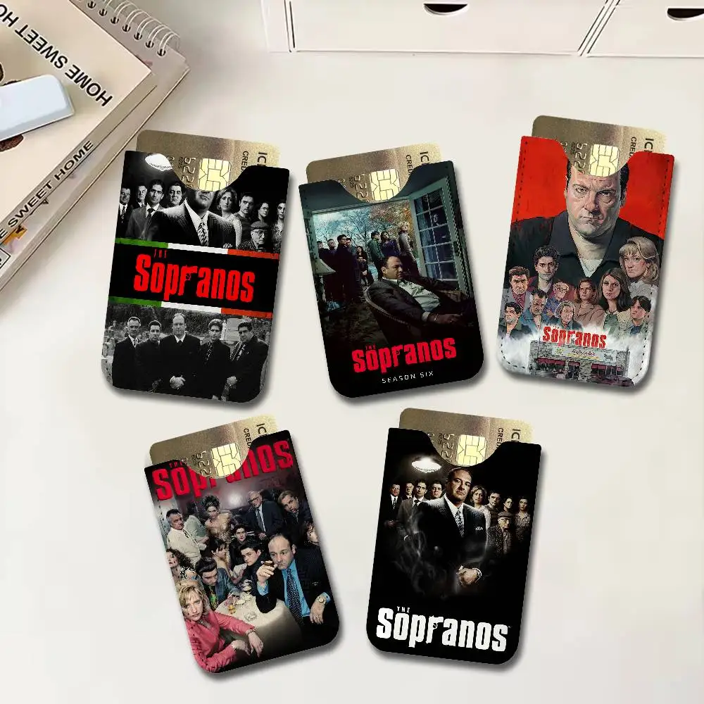 The Sopranos Family Movie Card Protect Credit Bank Card Holder Case Slim Wallet Protector for Men Travel Shopping