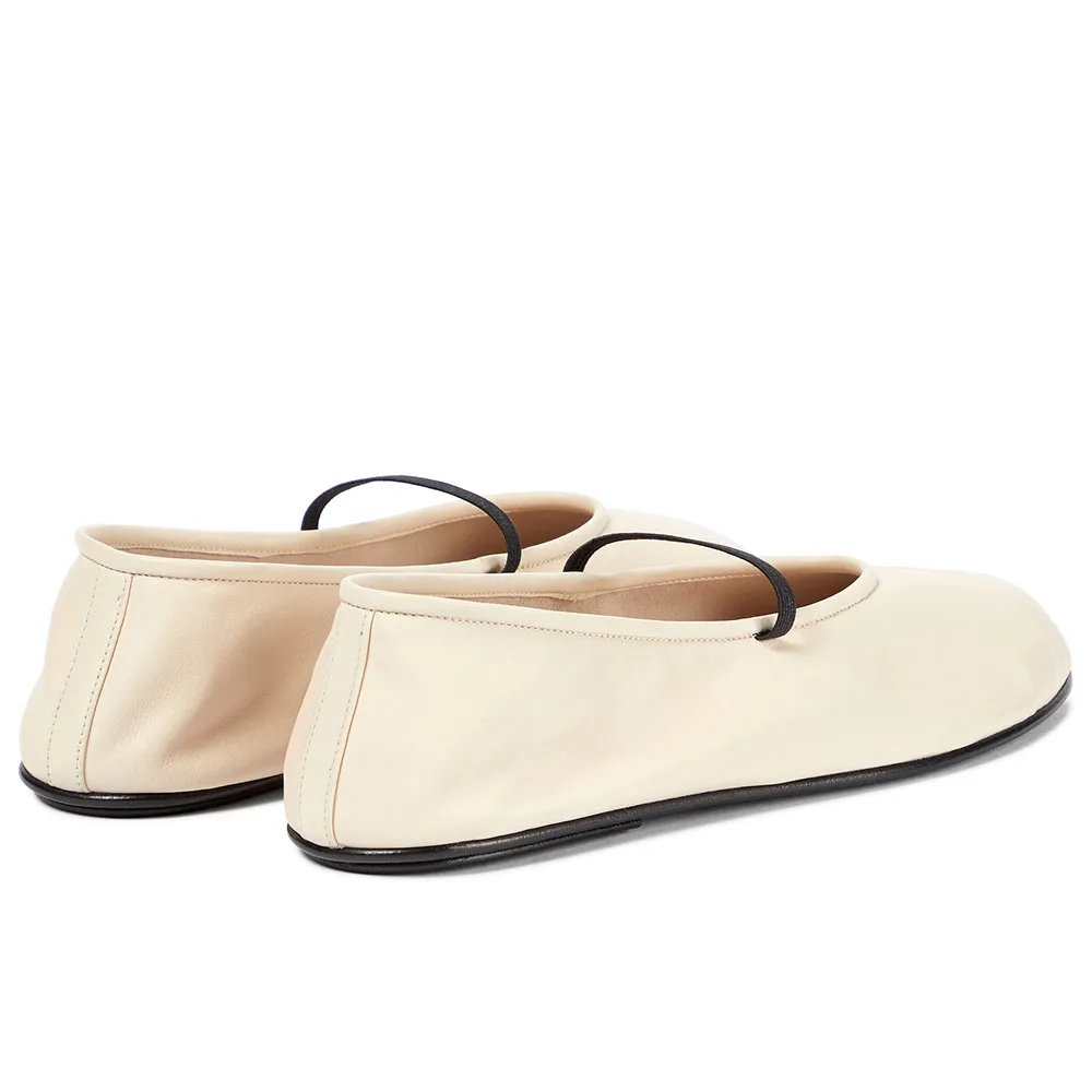 2025 New classic fashion high-end brand casual shoes Soft soft surface Round Tension belt D'orsay flat