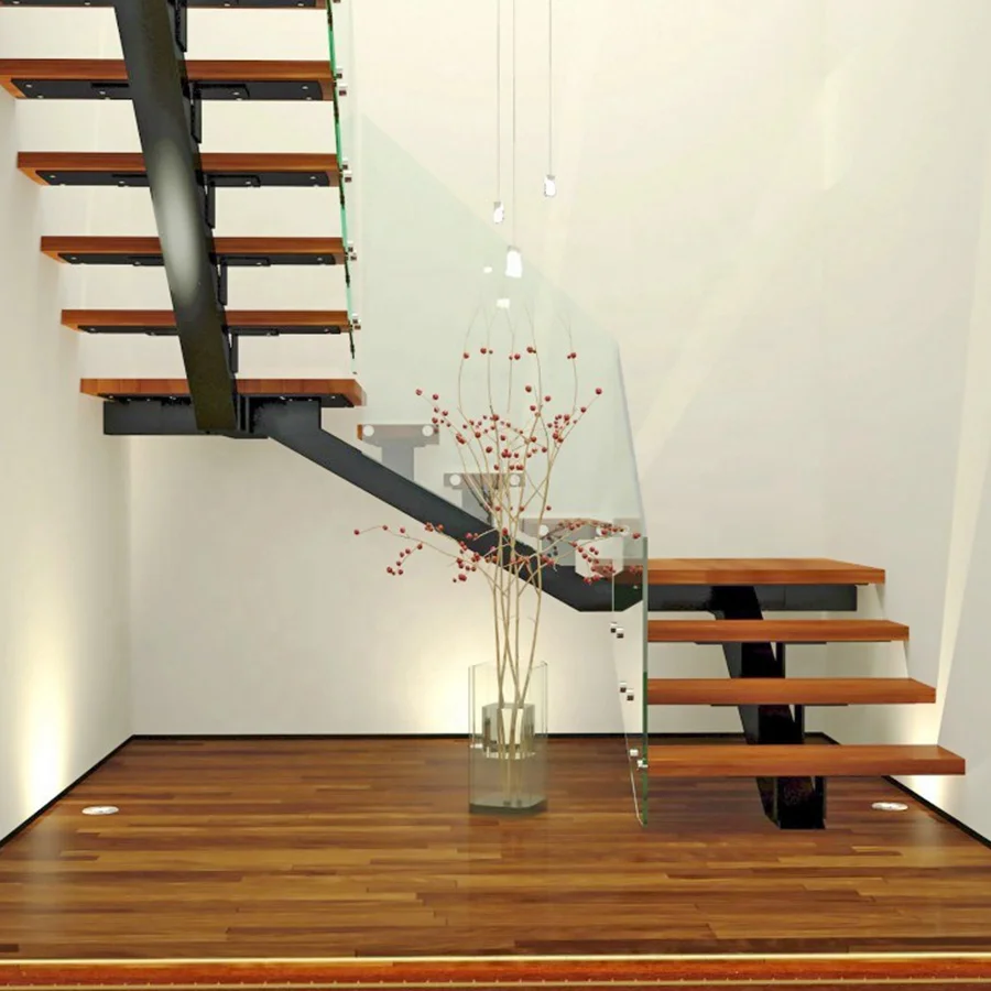 السقيفة القصر داخلي الدرج فقي الناهض الألياف الزجاجية درابزين حافة جزء علوي المفتاح درج سترينجر العائمة درج