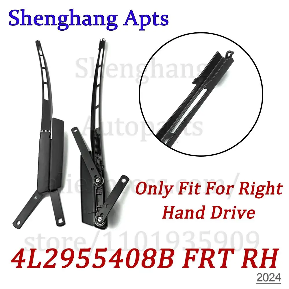 

Front Right Windshield Wiper Arm Only Fits For Right Hand Drive For Audi Q7 2006 2007 2008 2009-2016 4L2955408B,4L2 955 408 B