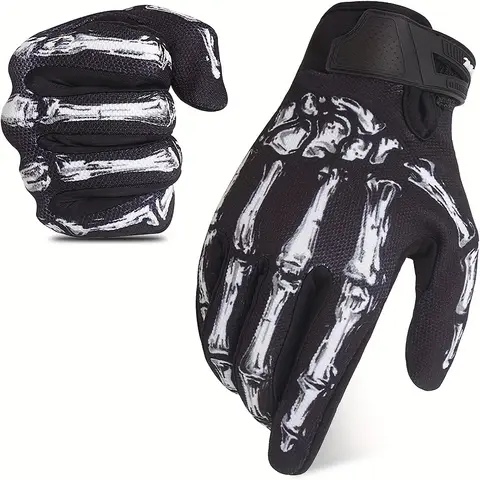 RIGWARL Outdoor Bicycle Riding Gloves Spring Autumn Bicycle Gloves Ghost Claws Full Finger Anti-slip Motorcycle Bicycle Glove