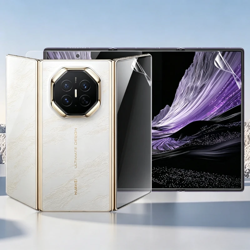 Für Huawei Mate XT Ultimate 2: Hydrogel-Schutzfolie, Mate XT2, matt, Anti-Fingerabdruck, weiche TPU-Displayschutzfolie, vollständige Abdeckung, Schutzfolie.