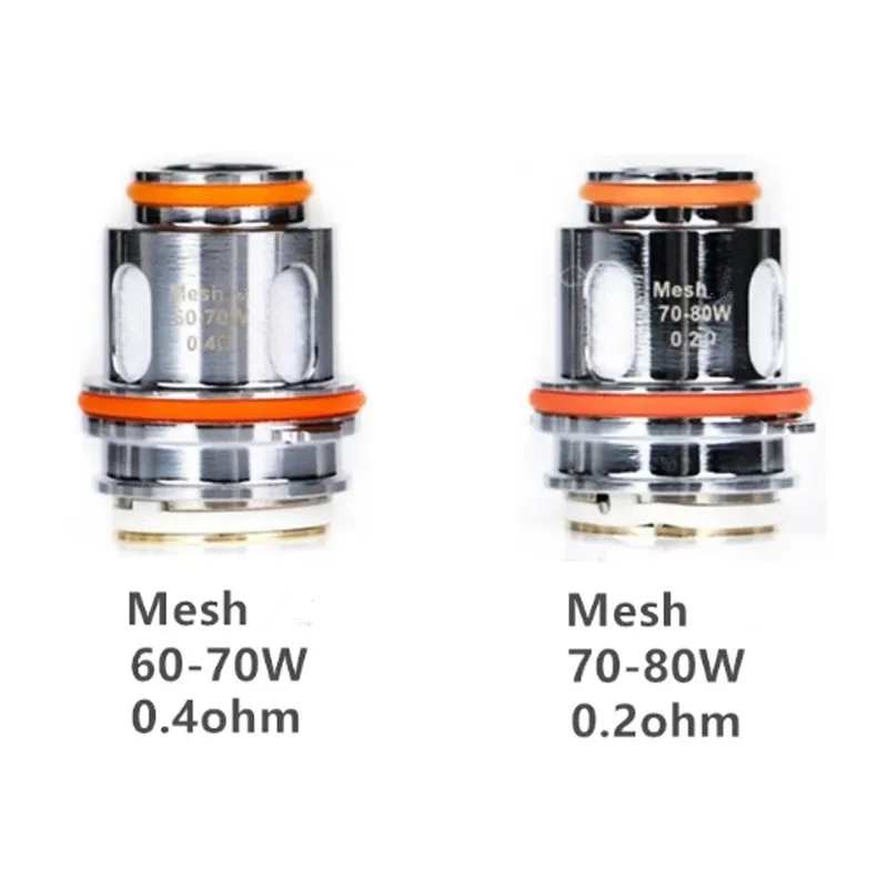 5pcs Zeus Z Series ZEUS Z2 Coil KA1 Z1 Z2 Mesh Heads 0.2ohm 0.4ohm 5pcs/pack for Zeus Sub Ohm Tank