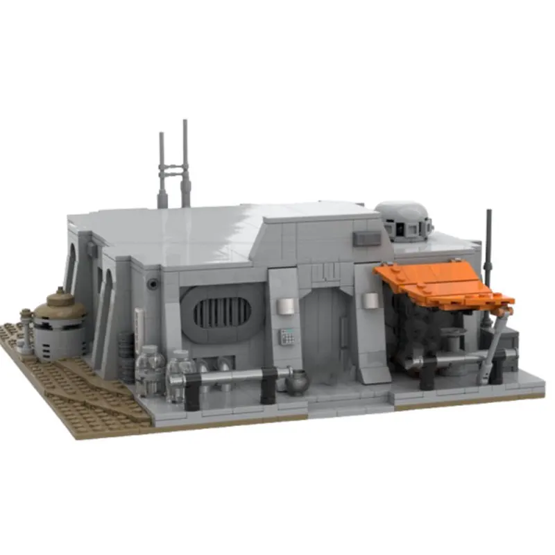 Spot MOC-243083 1583 pz FAI DA TE piccole particelle assemblate blocchi di costruzione puzzle giocattolo modello regalo set ornamenti