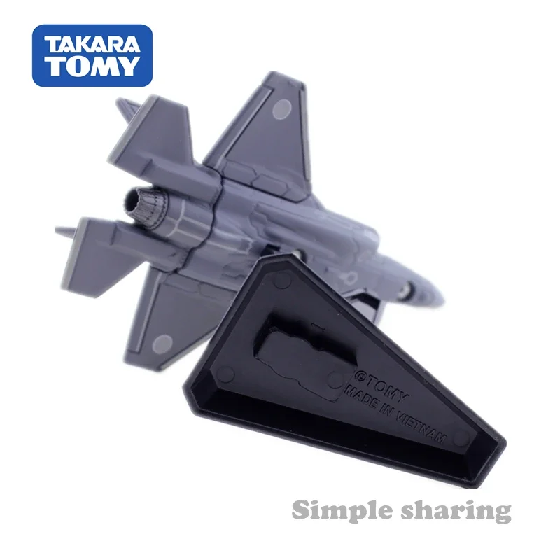 Takara Tomy Tomica Premium 28 JASDF F-35A Fighter Japan Aircraft Jet 1:164 modello di auto in lega simulazione giocattolo Boy Toy Series 108979