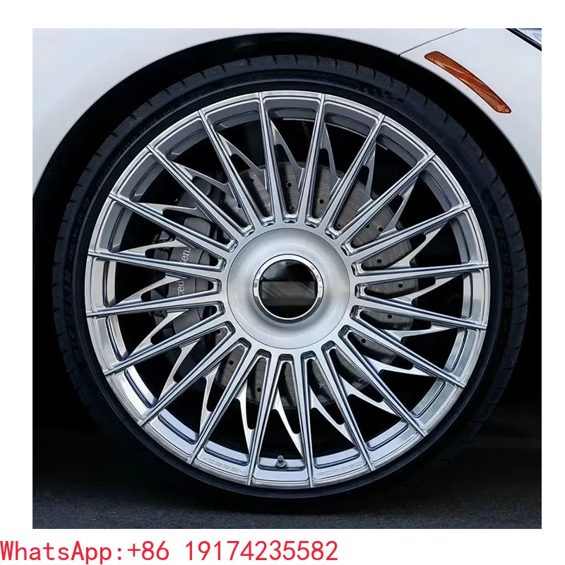 

Custom 2 Super Deep Concave Brushed Bronze Polished Lip Deep Concave Alloys Forged Wire Wheels for Vossen