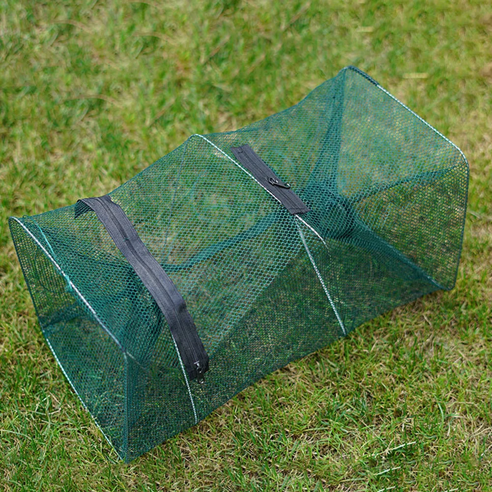 

Portable Folded Fishing Net Portable Fish Trap Cast Net For Crayfish Crab