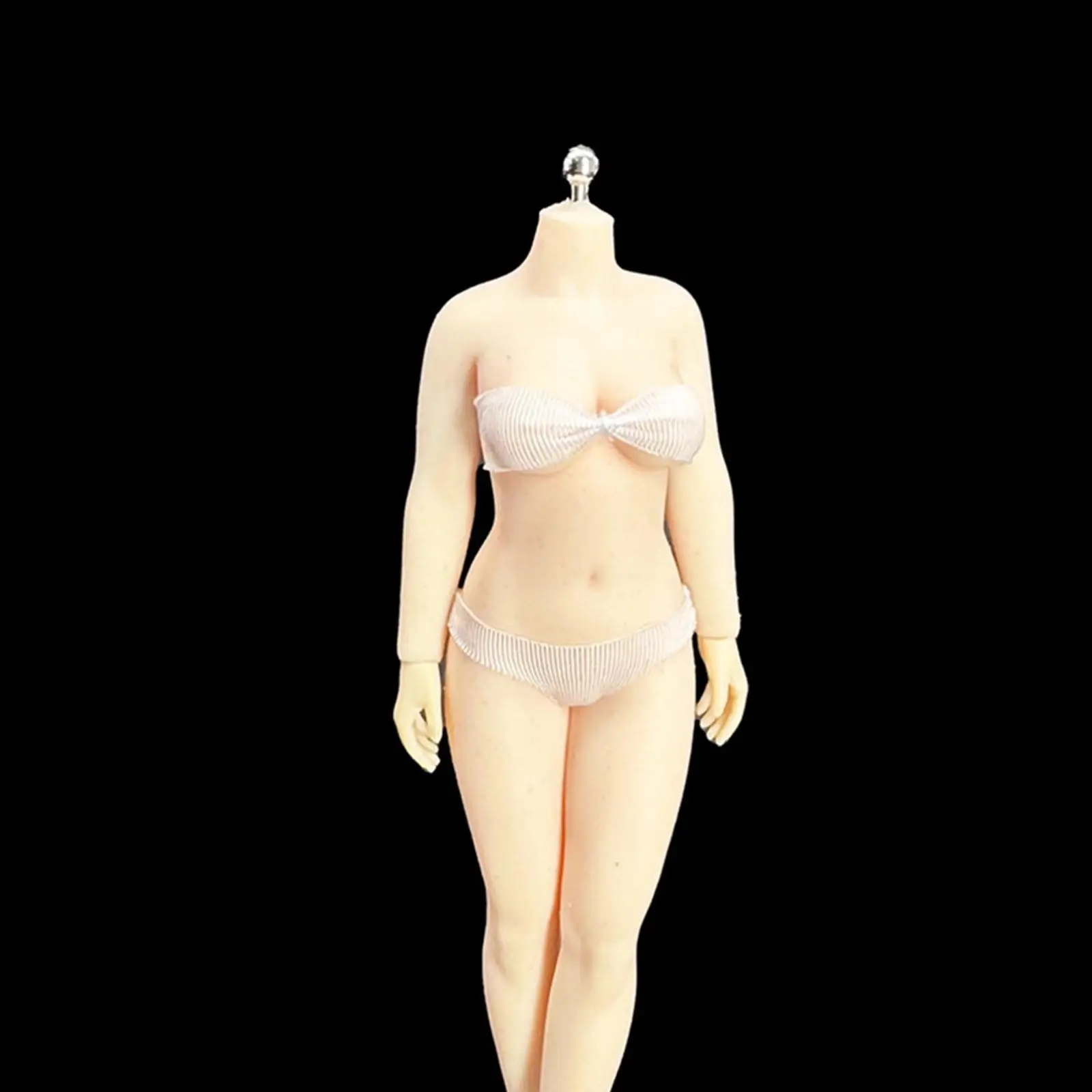 1/12 ملابس دمى أنثى حمالة صدر وملابس داخلية ملابس قوية لشخصية 6 بوصة باللون الأبيض #2