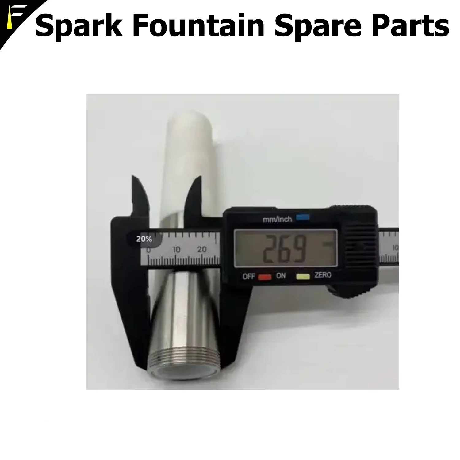 Ordinary Electronic Spark Fountain Powder Nozzele Pipe Tube and Motor Replacement