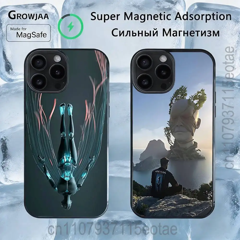 

DJ A-Afterlife Anyma Case For iPhone 17,16,15,14,13,12,11,Pro,Max,Plus,Mini,SE4,E Magnetic Magsafe Wireless Charging