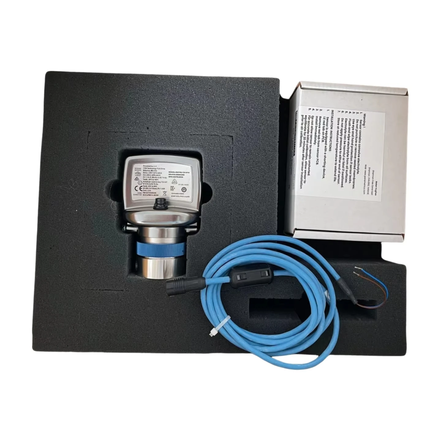 New Brand Oxygen Transmitter Oxy.IQ-131-010 Two-Wire Loop-Powered 4 to 20 MA Display with Keypad Gas Analyzer
