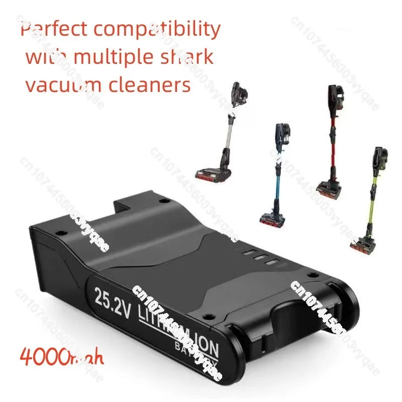 

100% Original 25.2V 4000mAh for Shark S1 S2 S3 S4 S6 S7 S9 IC205 200C 200W XBAT200 Vacuum Cleaner Lithium Battery