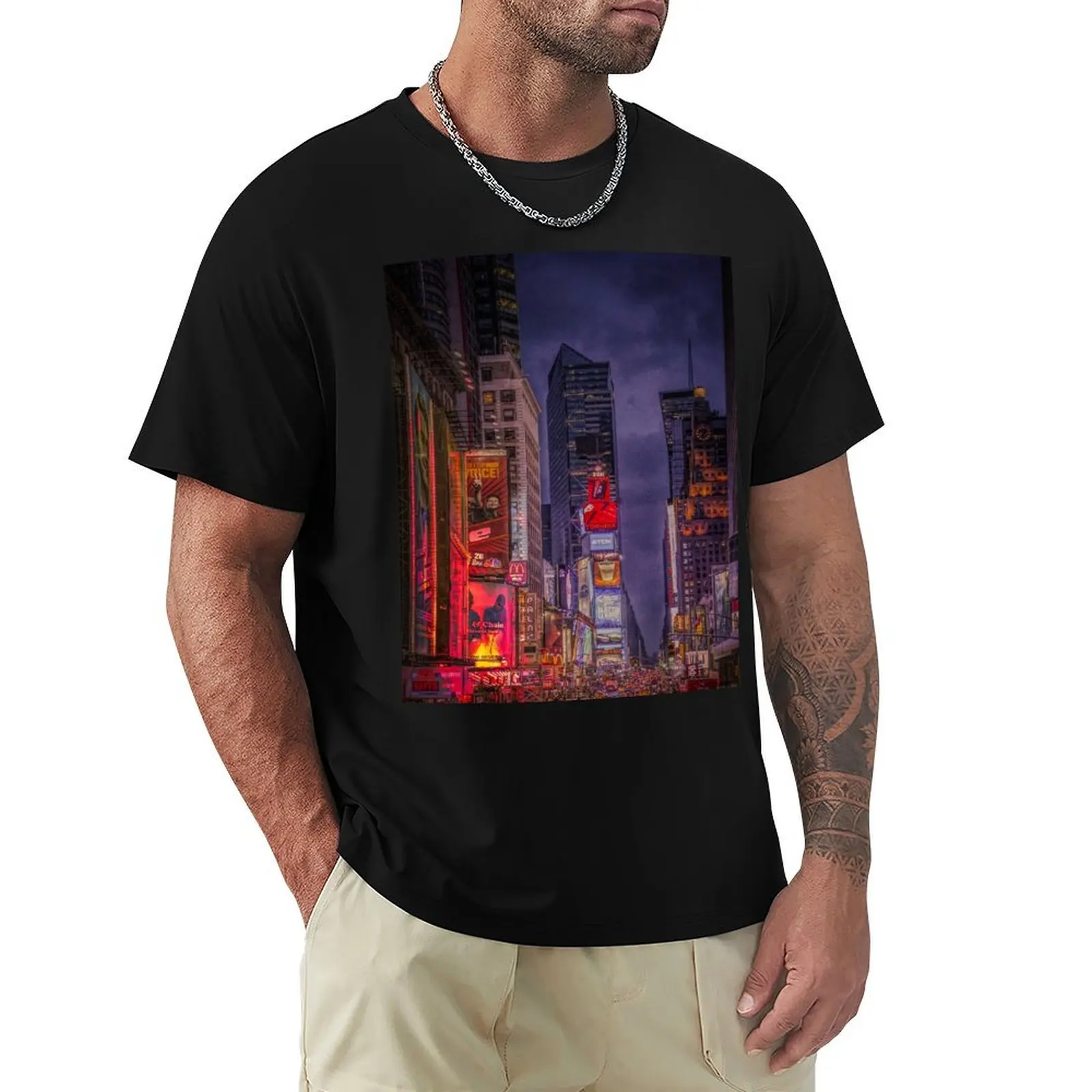 

Times Square Broadway T-Shirt sublime Blouse oversizeds tops heavy weight t shirts for men