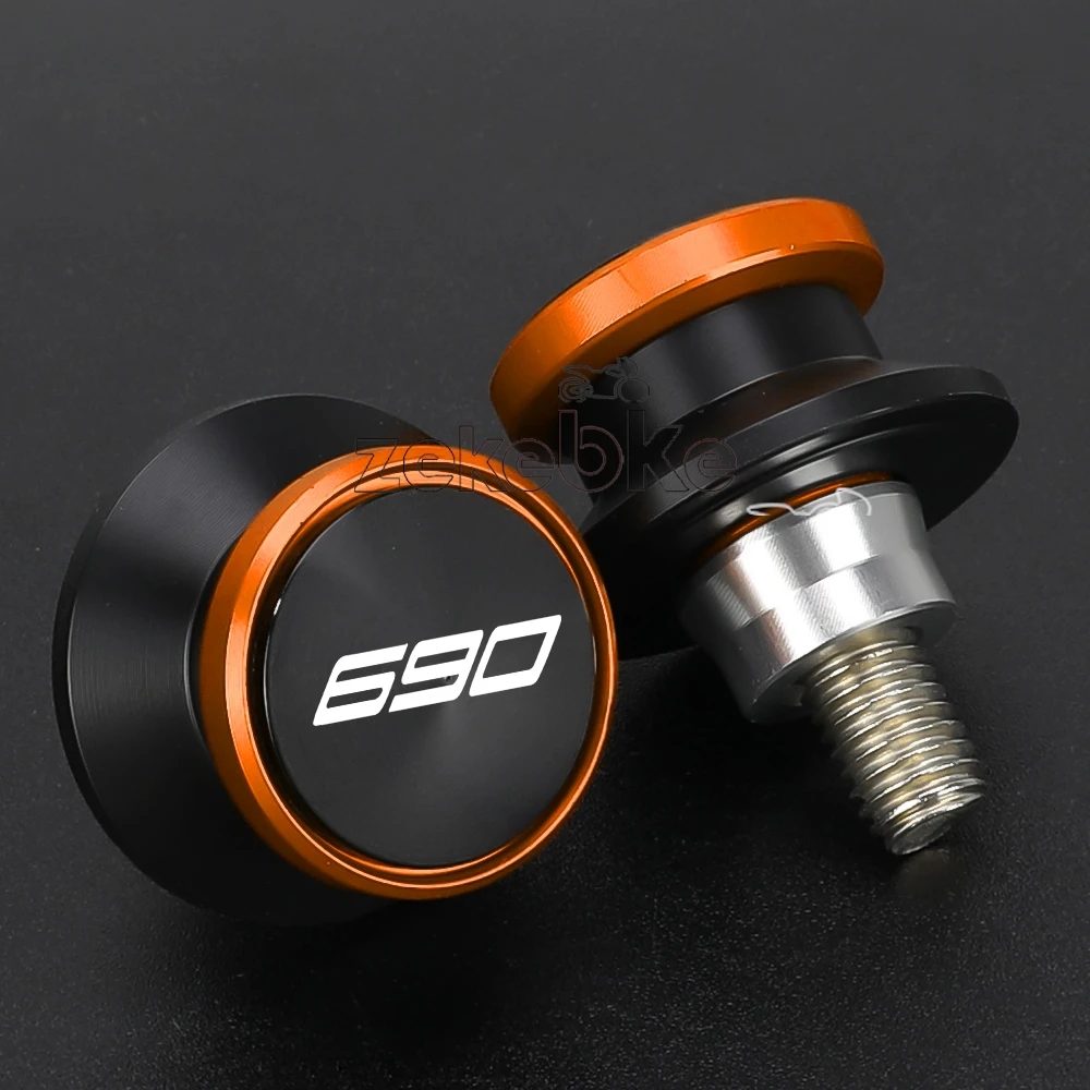 For KTM 690 SMC Duke 690SMC SMC R 690Duke 2009-2024 2025 2026 Motorcycles Accessories Swingarm Spools Rear Stand Screws Sliders
