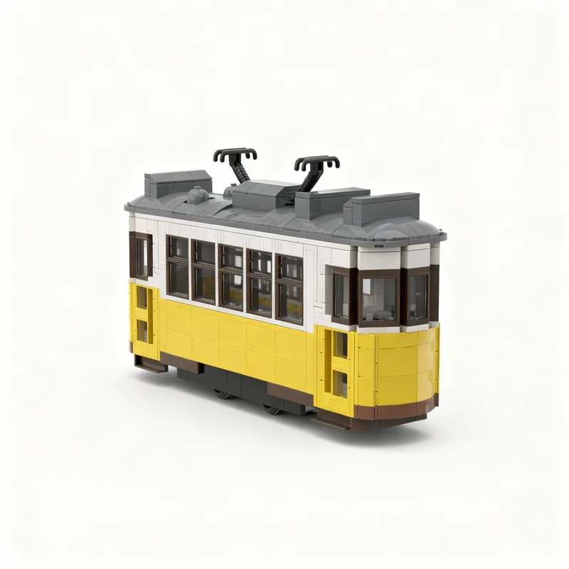 943pcs MOC Eletrico De Lisboa LisbonTram Icons Model Building Blocks Construction Toy Christmas Gifts DIY Creative Idea Birthday