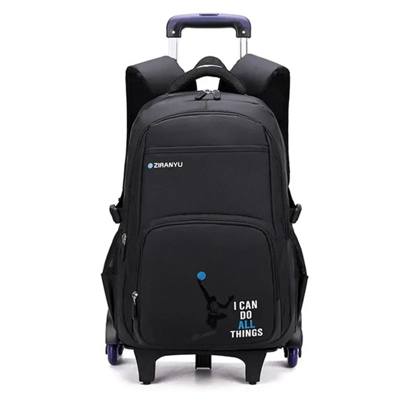 

Trolley Mochila Hombre Rolling Backpack Wheels Cartable Scolaire Enfant Luggage Sac A Dos Enfant Garcon Bagpack Mochila De Viaje