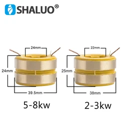 Generator Copper Ring Slip Ring Collector Ring Diesel Alternator Conductive Carbon Brush Holder Assembly Parts 2KW 3KW 5KW 8KW