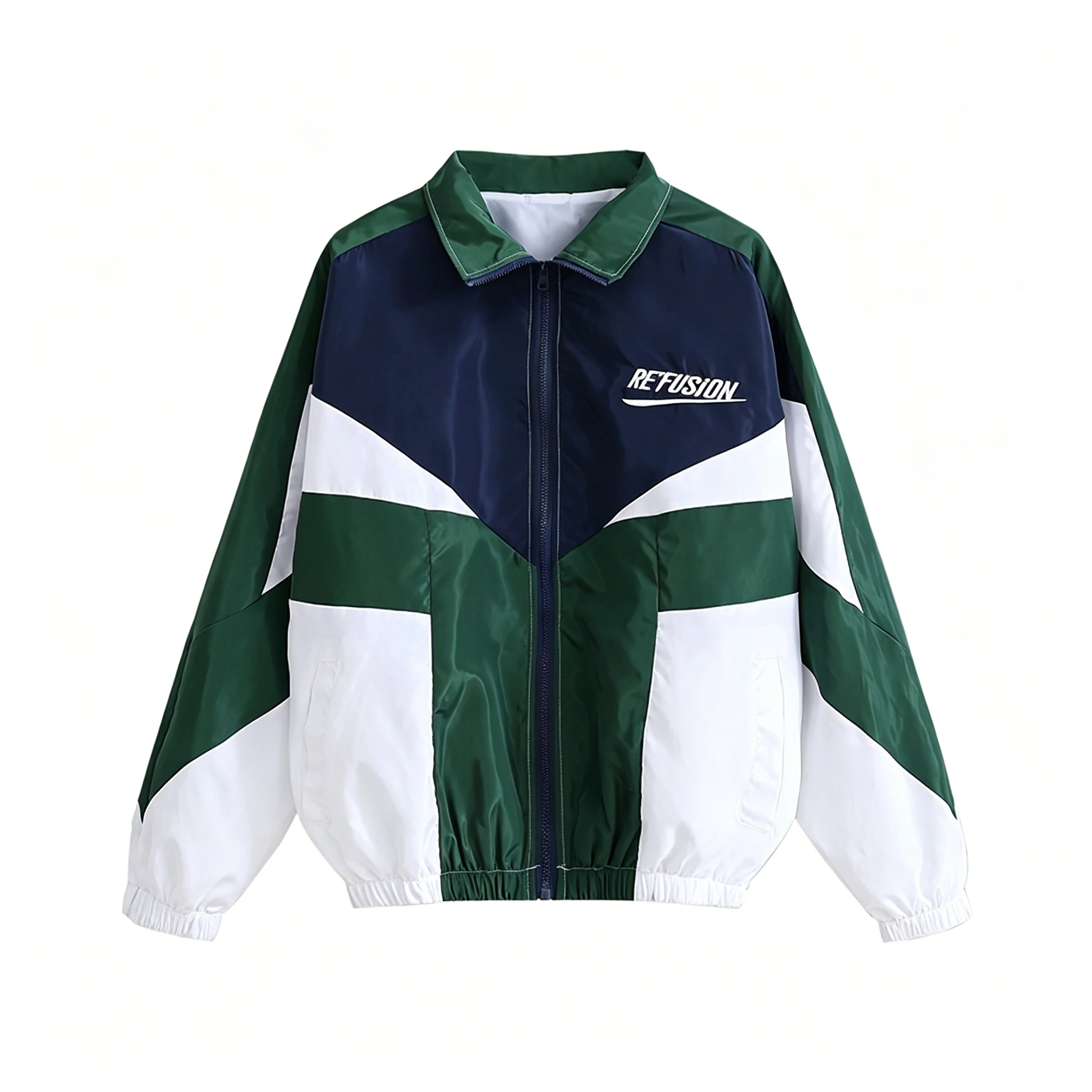 Varsity Jacke Männer Patchwork Stickerei Bomber Jacke Casual Straße Lose Zipper Mantel Frauen Paar College Stil Unisex Jacken – Detail 7