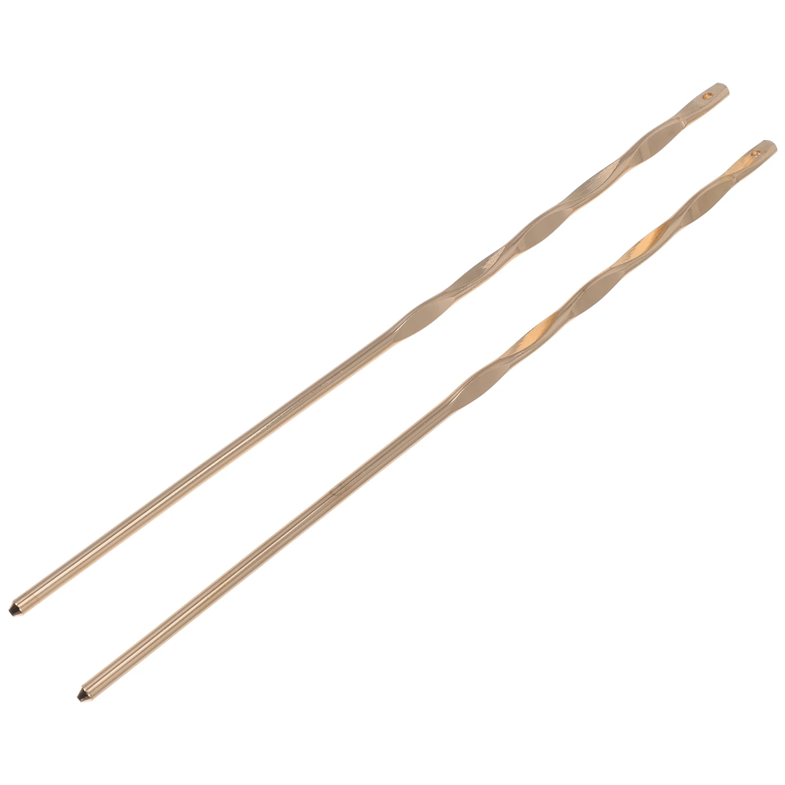

2pcs Copper Hairpin Materials DIY Accessories Retro Style Sticks Bridal Hair Craft Decorations Charm Handmade Supply