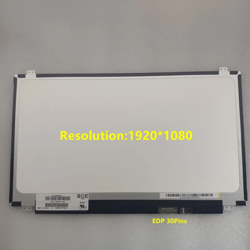 Imagem -05 - Fino Pin Lcd Visor do Painel de Tela Ips Nt156fhm-n41 Nt156fhm N41 N31 B156htn03.8 B156htn03.6 B156htn03.5 30 Hb156fh1 401 301 15.6