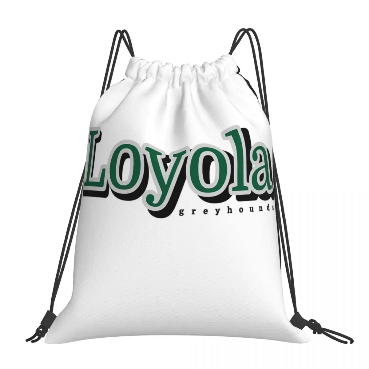 Loyola University Maryland Backpacks Portable Drawstring Bags Drawstring Bundle Pocket Sports Bag Book Bags For Man Woman School