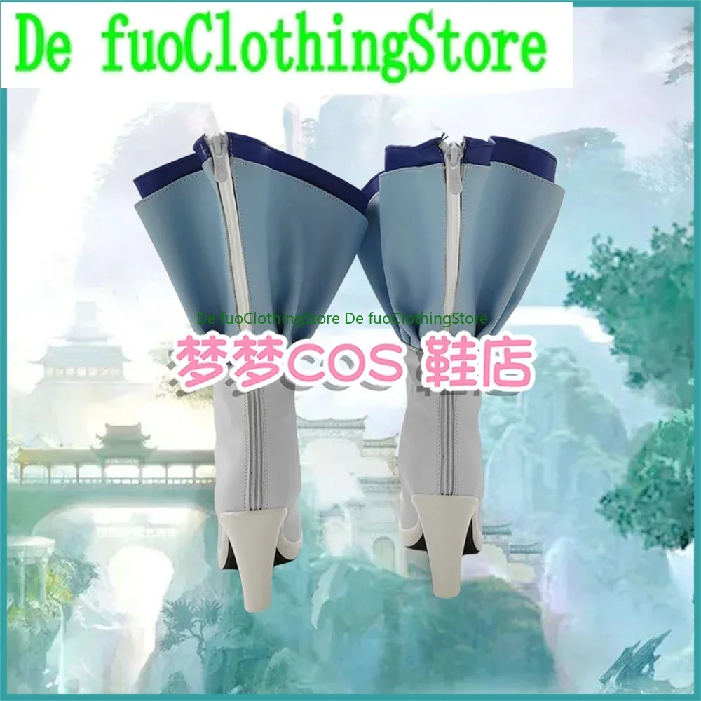 Buty do cosplayu Mermaid Melody PichiPichiPitch Noel, buty do gry, anime, na karnawał, imprezę, Halloween, Boże Narodzenie, DefuoClothing, sklep z obuwiami