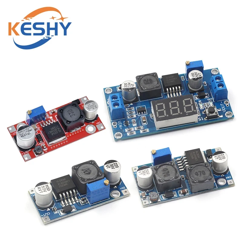 

XL6009 Boost Converter Step Up Adjustable 15W 5-32V to 5-50V DC-DC Power Supply Module High Performance Low Ripple