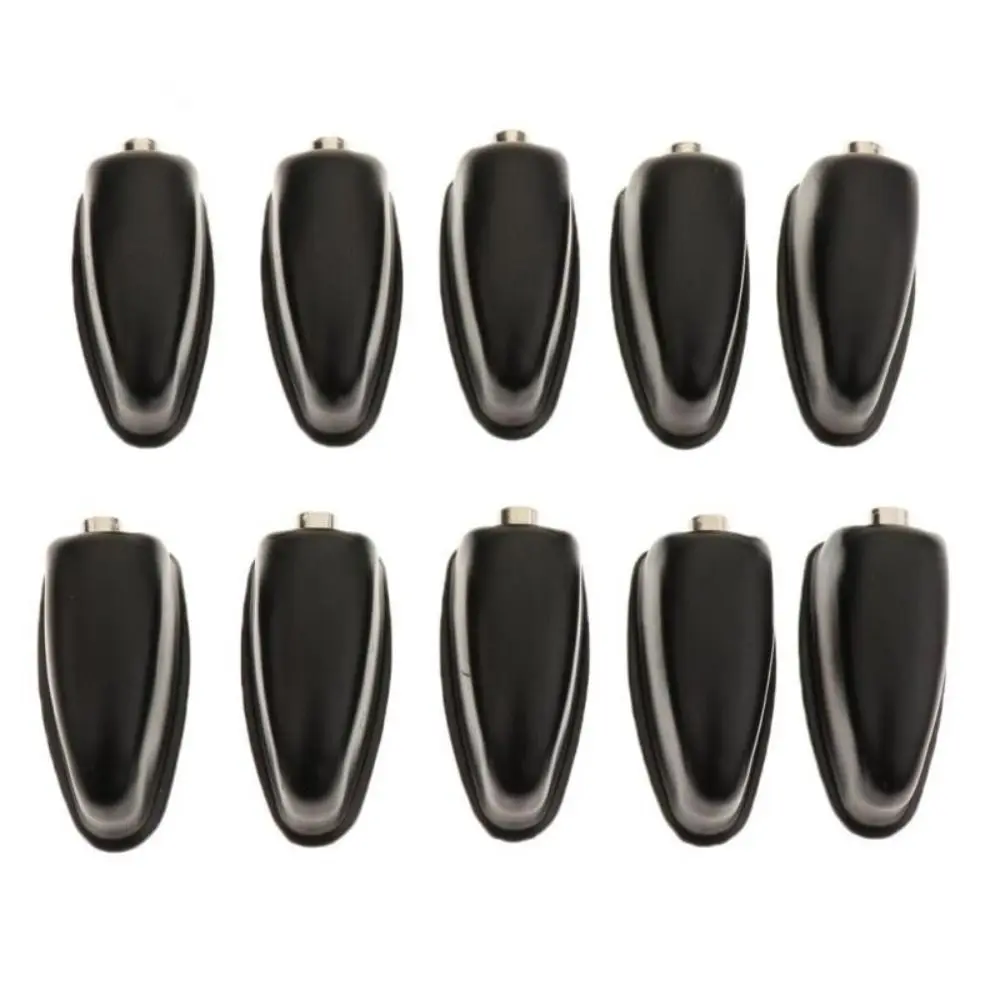 Silver/Black Drum Lugs Iron Material Replacement Drum Claw Hooks Professional Metal Snare Drum Lugs Drum Accessories