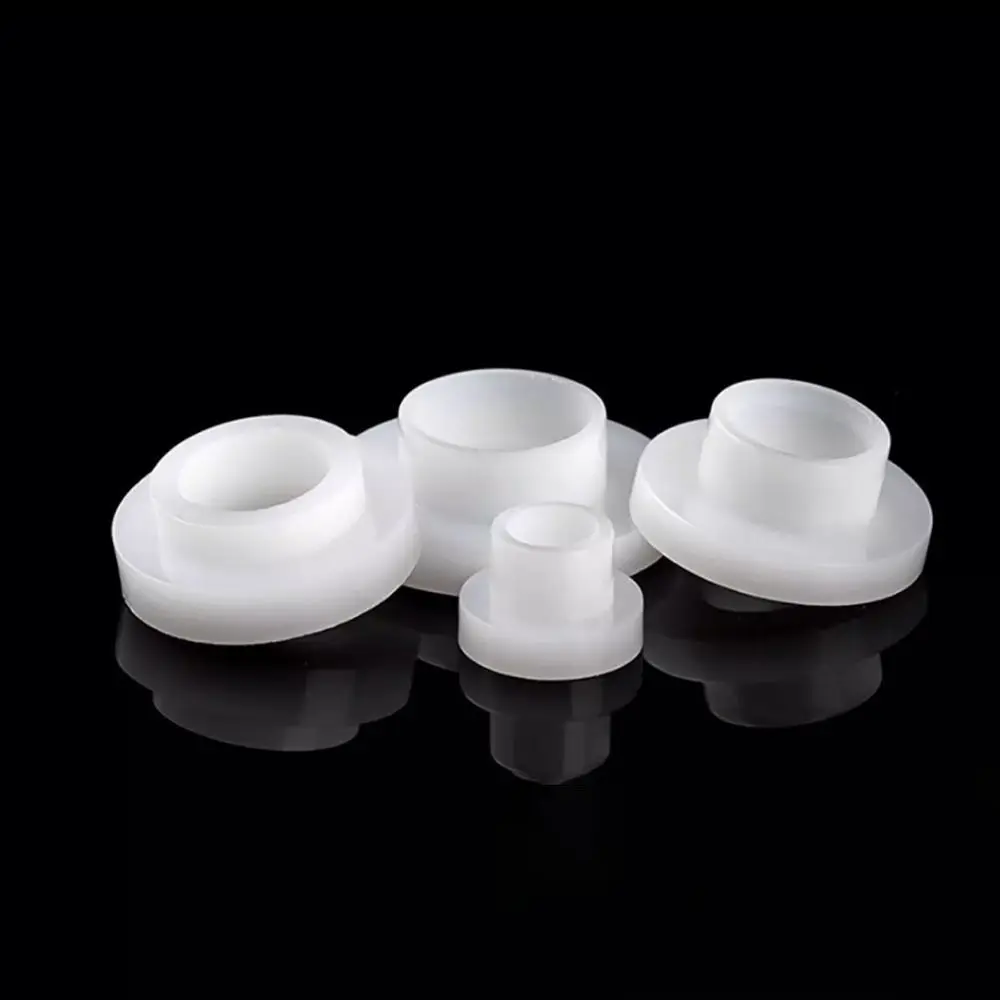 100Pcs M3-M20 T-Shaped Nylon Washer Concave Convex T-Type Step Plastic Step Gasket Nylon Plastic Insulation Spacer