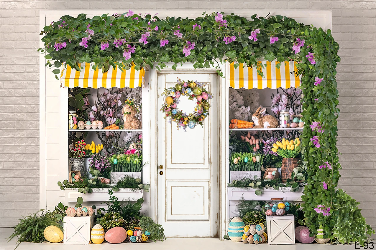 용수철 해피 부활절 텐트 토끼 캠핑 배경 사진, 어린이 초상화 나무 문짝 꽃 식물 배경 포토존