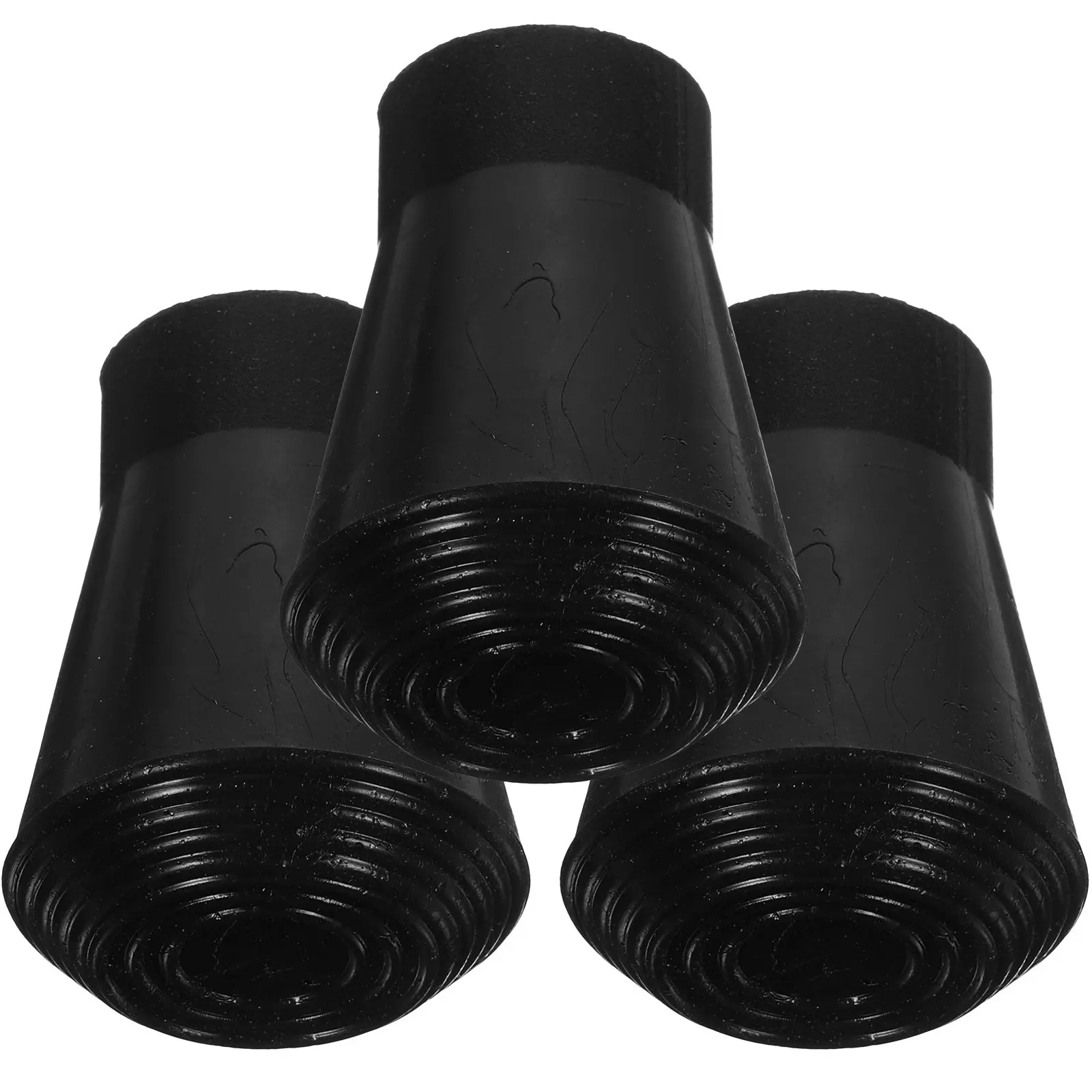 3 Pcs Drum Hardware Feet Leg Pad Rack Kit Mount Anti-slip Bar Stool Silicone Cover