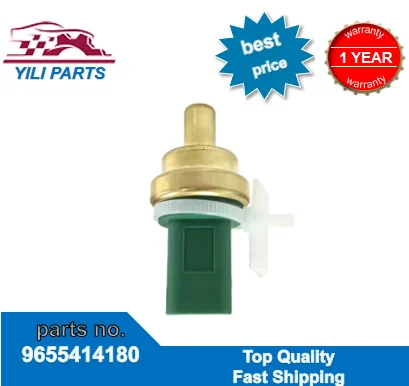 

9655414180 Water Temperature Sensor 9655414180 1338.E2 1338C1 For Peugeot 206 2002-2003 Citroen Xsara C1 C2 C3 C4 C-Elysee Nemo