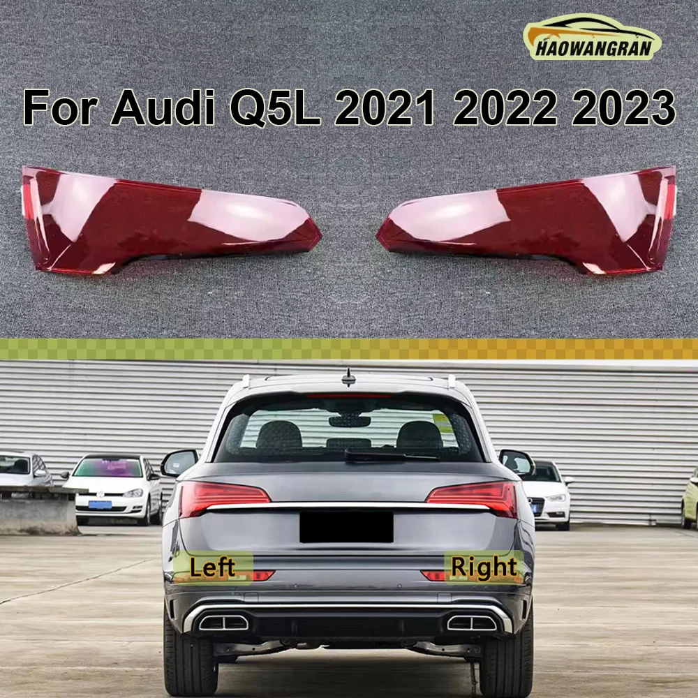 

For Audi Q5L 2021 2022 2023 Car Rear Taillight Shell Brake Lights Shell Taillight Lens Replace Auto Rear Lamp Shell lens cover